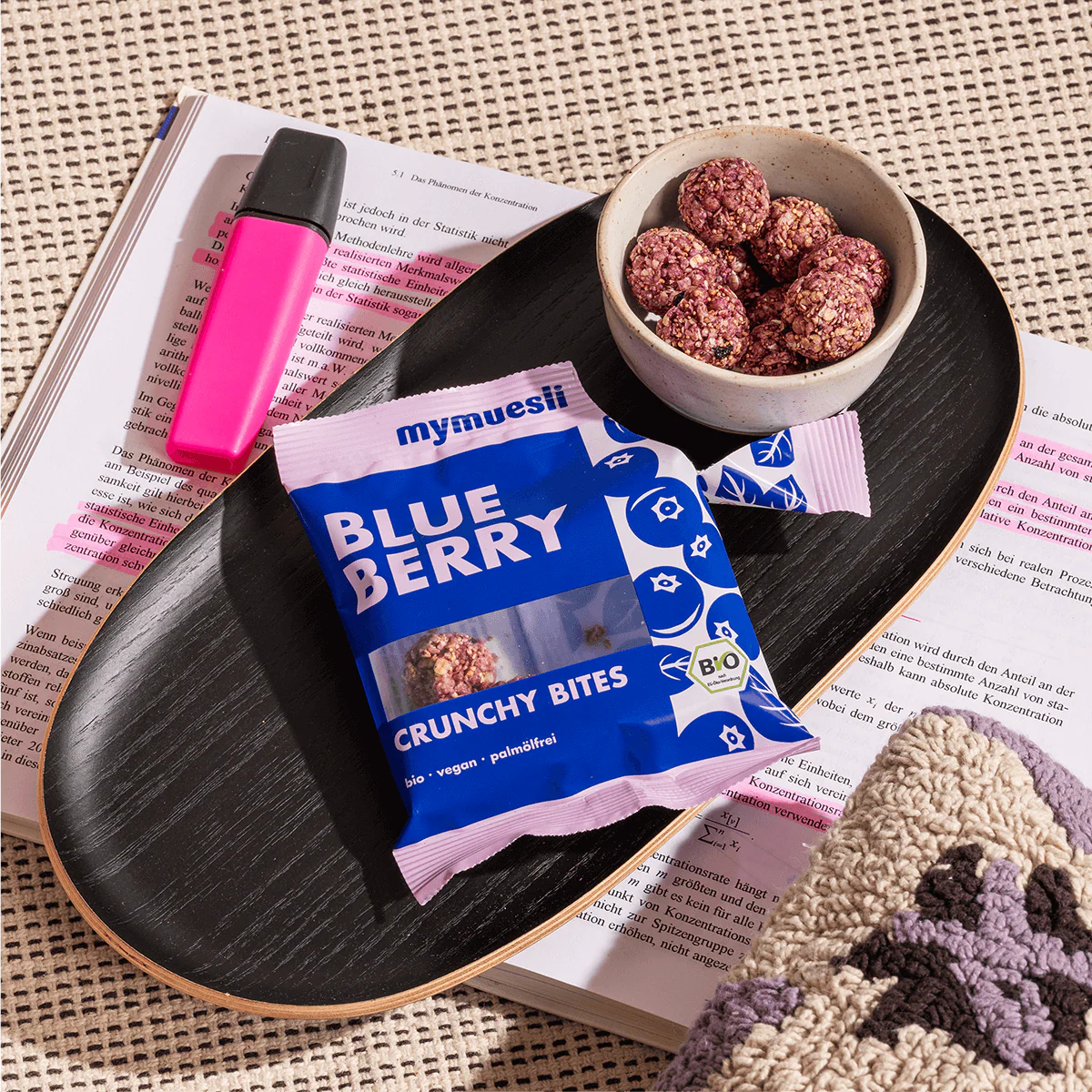 Blueberry Crunchy Bites 10er Tray - Image 5