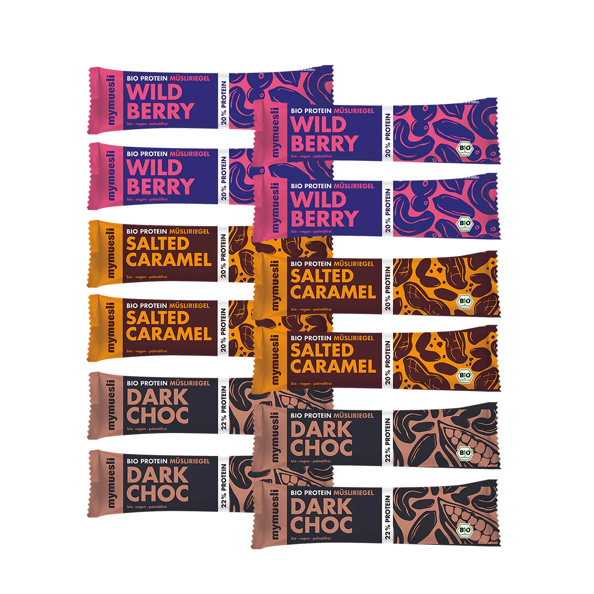 Protein Müsliriegel 12er Probierpaket