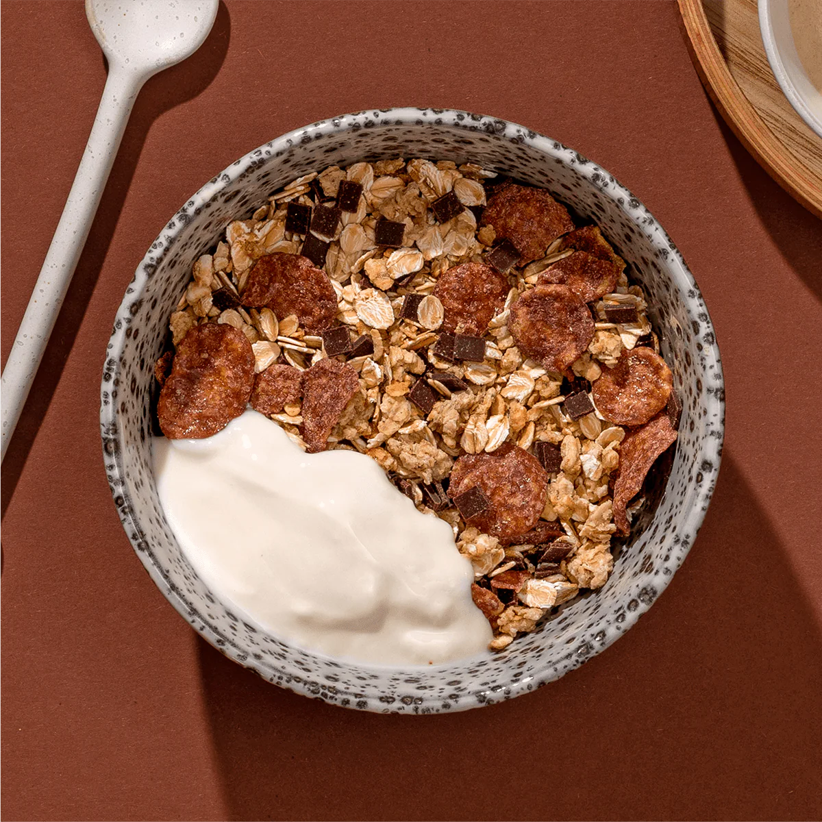 mymuesli Portionsbecher Low Sugar Choco Crunch 12er Pack - Image 3